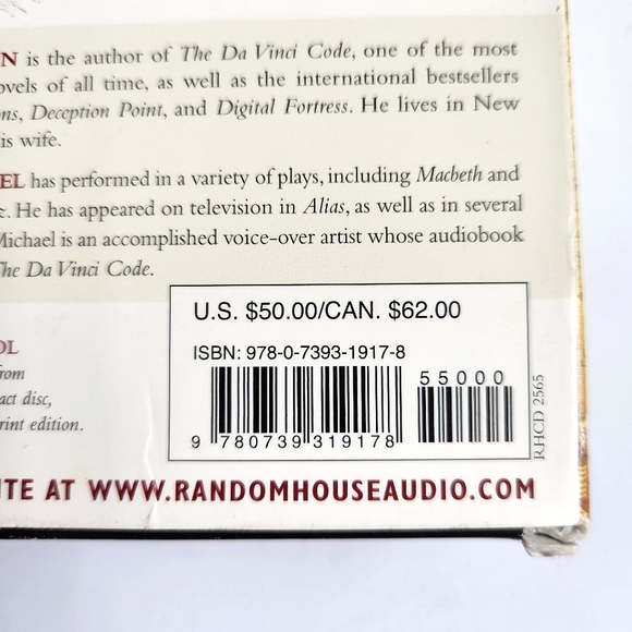 14 CDs Dan Brown Author of The Da Vinci Code The Lost Symbol Novel Unabridged - Picture 8 of 11